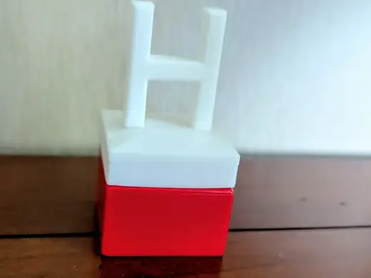 Alphabet Duplo compatible - Lettre H