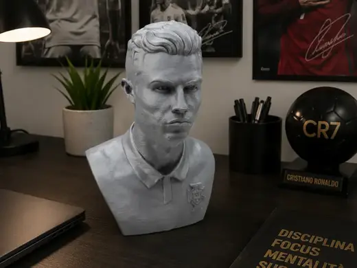 Cristiano Ronaldo (CR7) - The Goat Sculpture