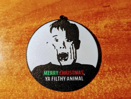 Home Alone - Merry Christmas ornament