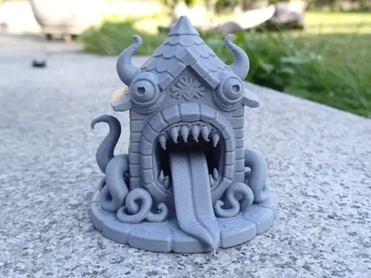 Monster Tongue Cottage – Tiny Tentacle House