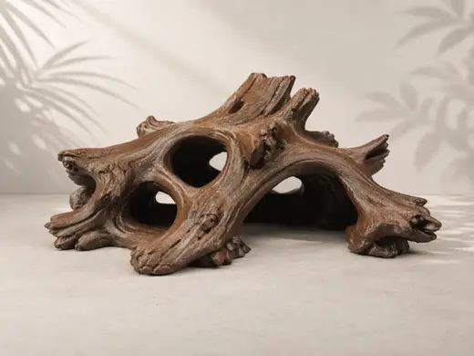 Driftwood Cave Hide - Terrarium & Aquarium Decor