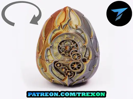 Frozen Time Dragon Egg Toy - Twist Lock