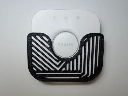 Wall Mount for Philips Hue Bridge with holes