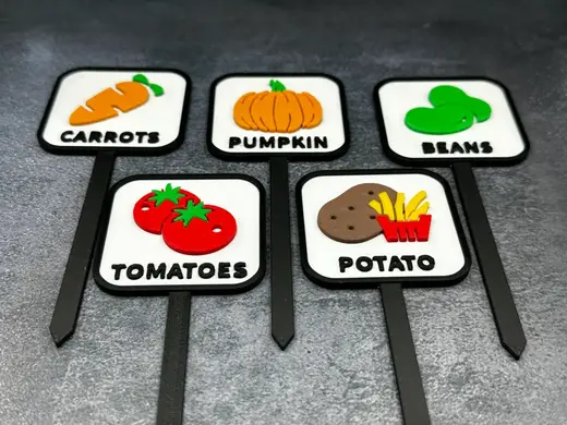 Vegetable Plant/Seed Markers