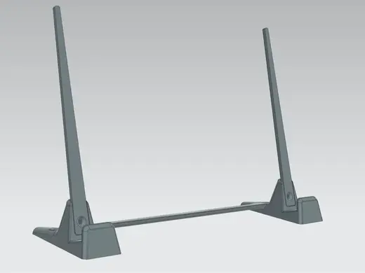 Lightweight 12 inch record Stand