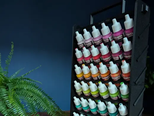 Dropper Bottle Paint Rack - 36 paints for painters