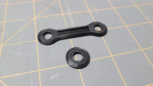 1/8 Scale RC Buggy Wing Buttons
