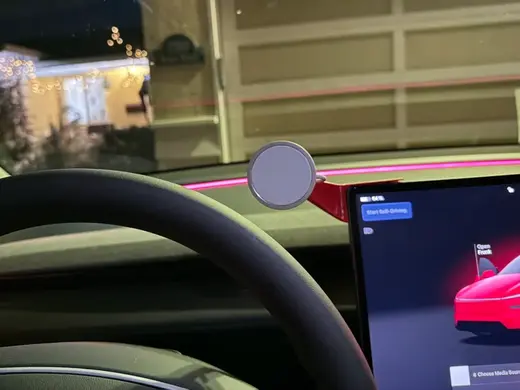适配 Model Y 的 iPhone MagSafe 磁吸车载手机架(附源文件)
