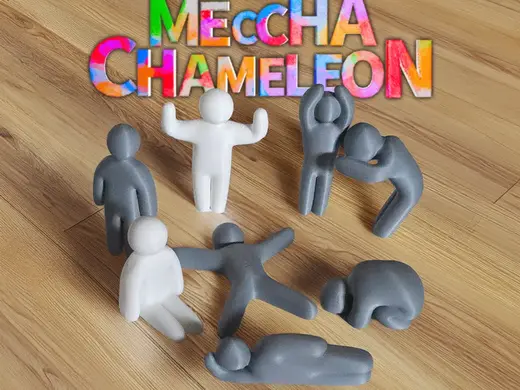 Meccha Chameleon 8 Poses