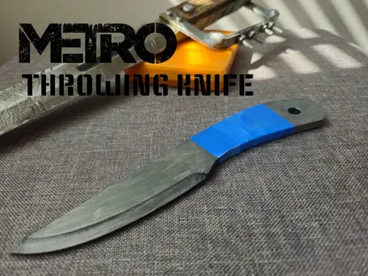 Metro Video Games Throwing Knife Cosplay