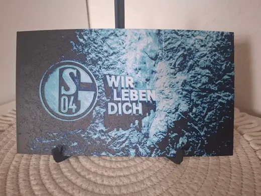 Schalke 04 Hueforge Wir Leben Dich