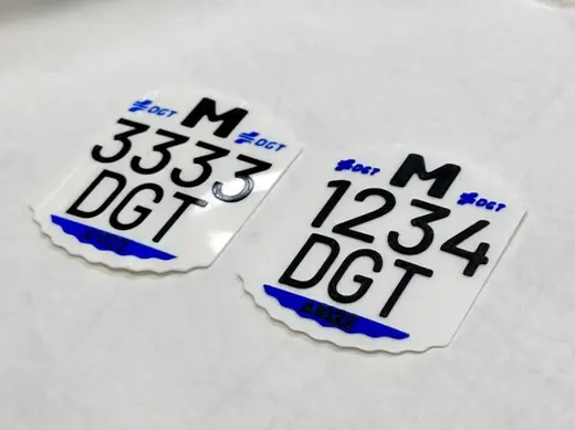 Matricula personalizable para Patinete eléctrico