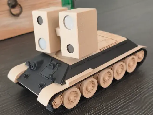 Modulo laser para tanque T34