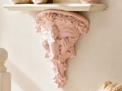 Miniature Putto Shelf Bracket Corbel