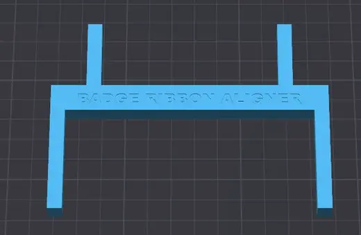 BADGE RIBBON ALIGNER (PILOT WINGS)