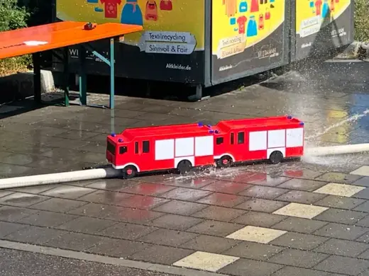 Feuerwehrauto schlauch