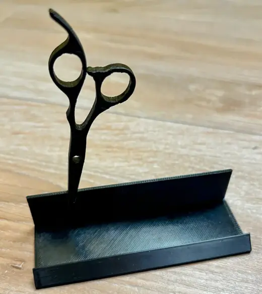 Hair Salon Barber Business card holder