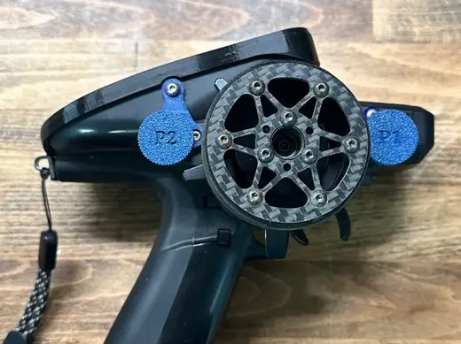 Radiomaster MT12 Rear Steer Wheel and Hex Adapter