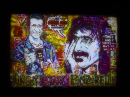 Rob Zombie Hungry Freaks Fonzarelli Pop art Litho