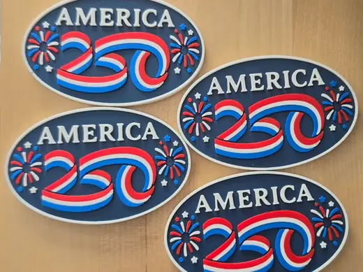 America 250 pin