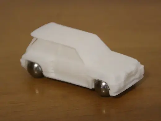 Drifting Marble Car - Renault Rally - no AMS