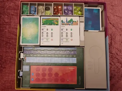 eMission board Game Inlay German Version