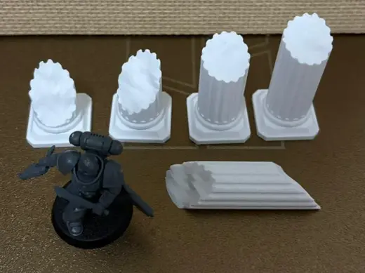 Pillar Terrain for Wargaming
