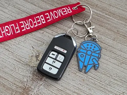 Star Wars Millennium Falcon Keychain