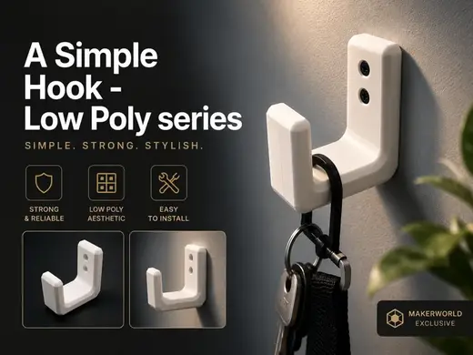 A Simple hook - Low Poly Series