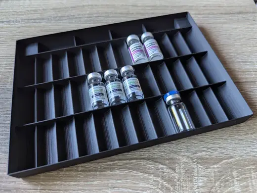 3mL vial holder for Igloo Legend 6-can cooler