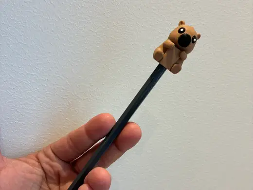 Capybara Pencil topper (NO AMS)