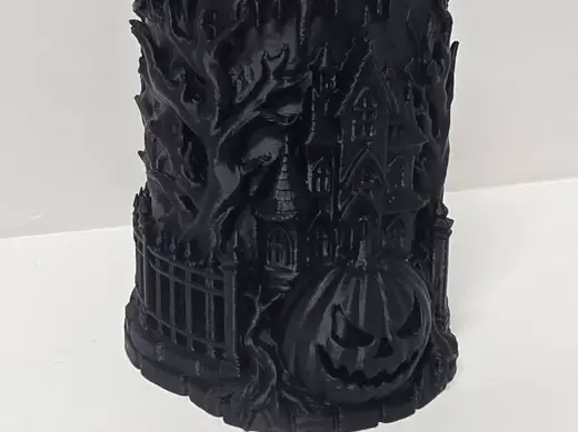 Haunted Manor Pen Spooky Halloween Desk Organizer