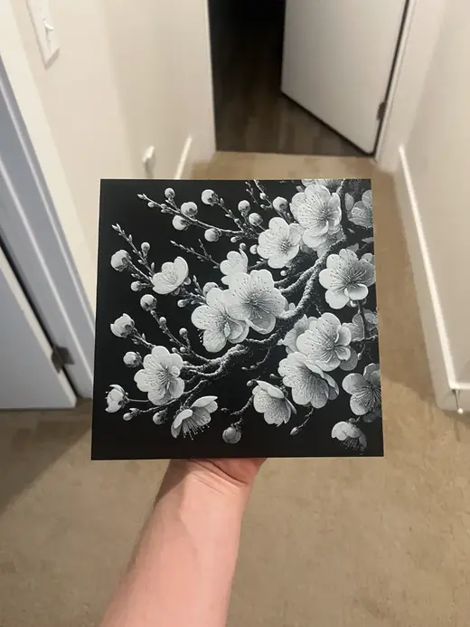 Cherry Blossom Art Hueforge