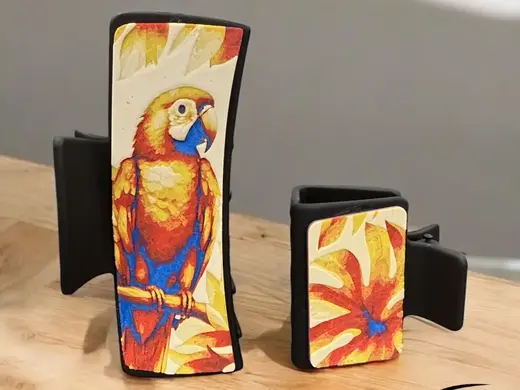 Parrot Decorative Hair Clip Plates-Personal Use