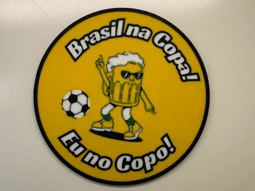 Brasil na Copa! Eu no Copo!