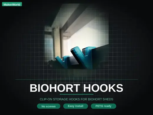 Biohort Hooks - Clip-On