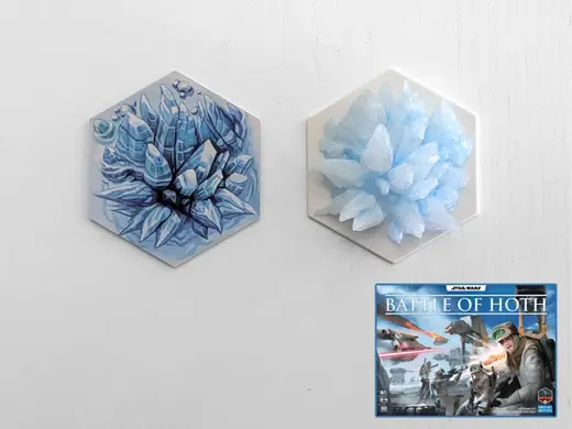 Star Wars: Battle of Hoth - Serac (Crystal) Tiles