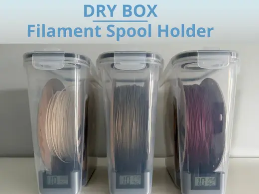 Dry Box Filament Spool Holder