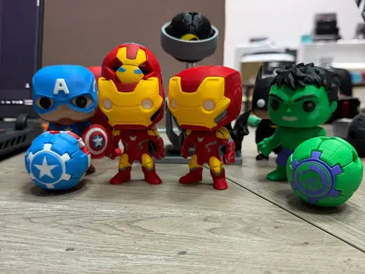 Iron Man Funko Pop 4 colors