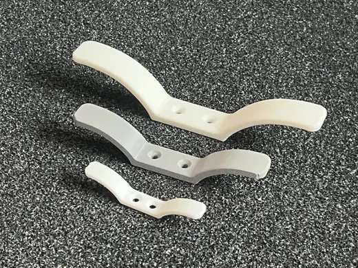 Cleat set (3 light duty cleats) no support print