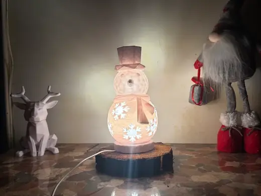 Christmas Snowman Light