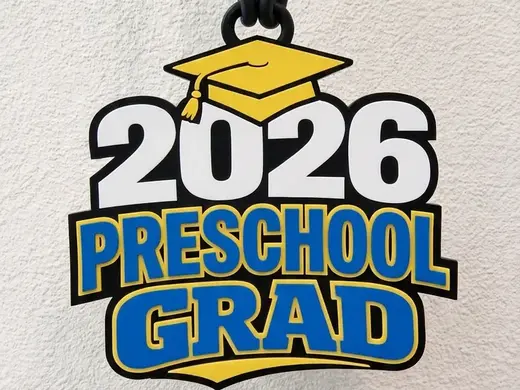 2026 Preschool Grad Hype Chain FREE COMMERCIAL