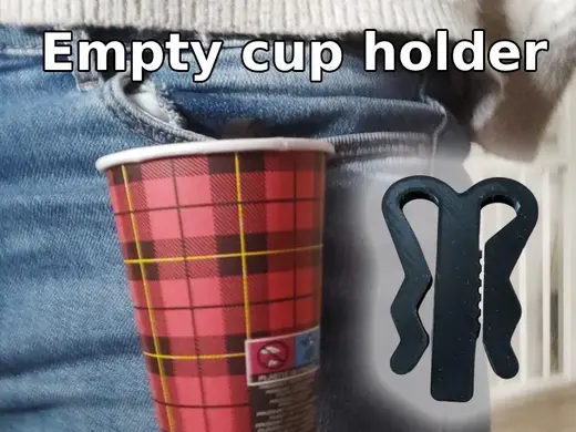 Cup holder / Belt clip / Festival cup holder