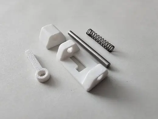 RC canopy lock