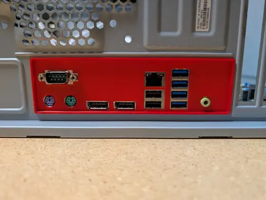 IO Shield for Dell Precision 3630 Motherboard