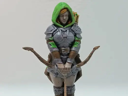 supportless female ranger DND