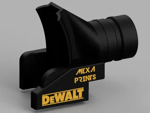DeWalt DCS391N CIRCULAR SAW DUST EXTRACTION PORT