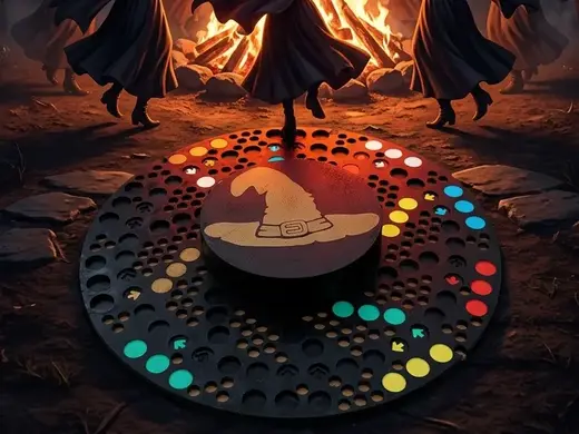 Hexentanz 10 Spieler Reisespiel