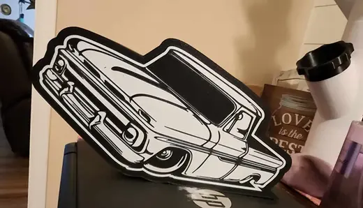 1965 Chevy c10 Light box