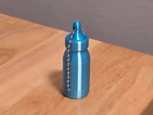 Baby Bottle Keychain